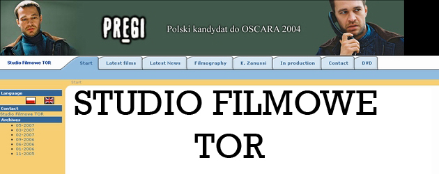 Studio Filmowe TOR powstało w 1967 roku. Do chwili obecnej wyprodukowało ponad 100 filmów fabularnych , około 120 godzin seriali telewizyjnych i mini seriali oraz wiele filmów dokumentalnych.